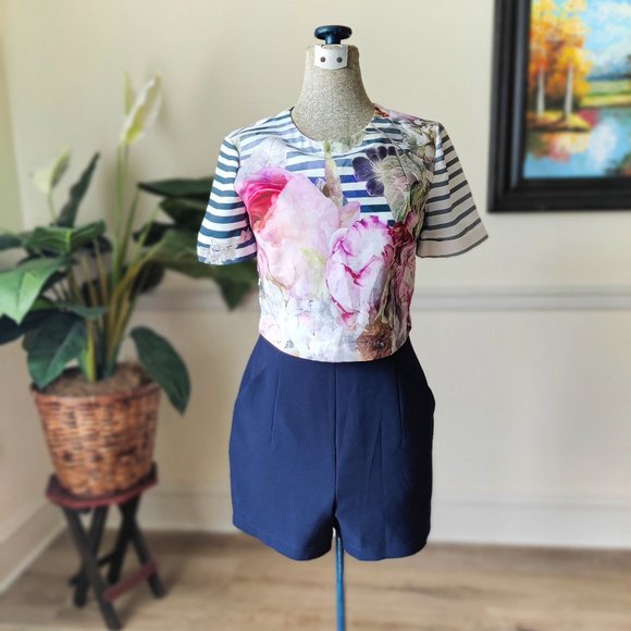 Ted Baker London Pants - Ted Baker London Pure Peony Playsuit size 4